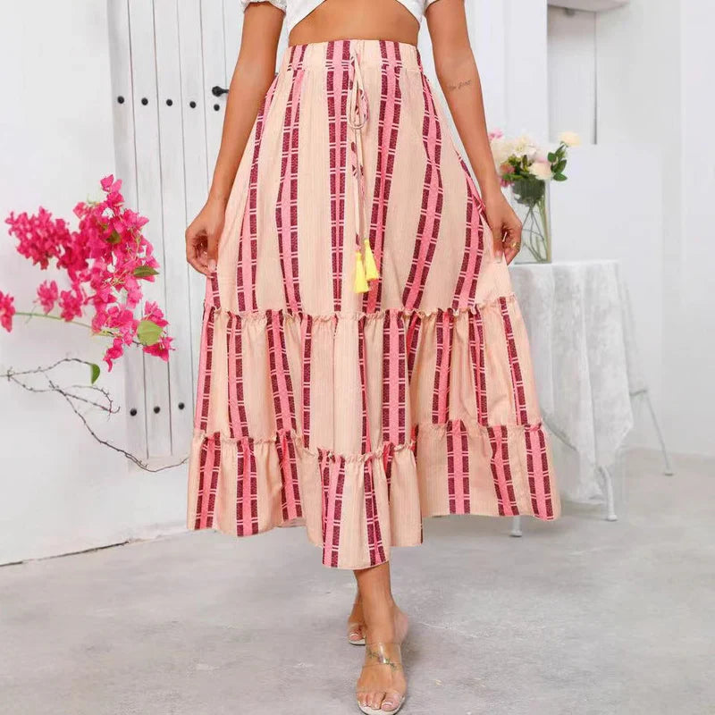 SOLÉA™ BOHO MAXI SKIRT