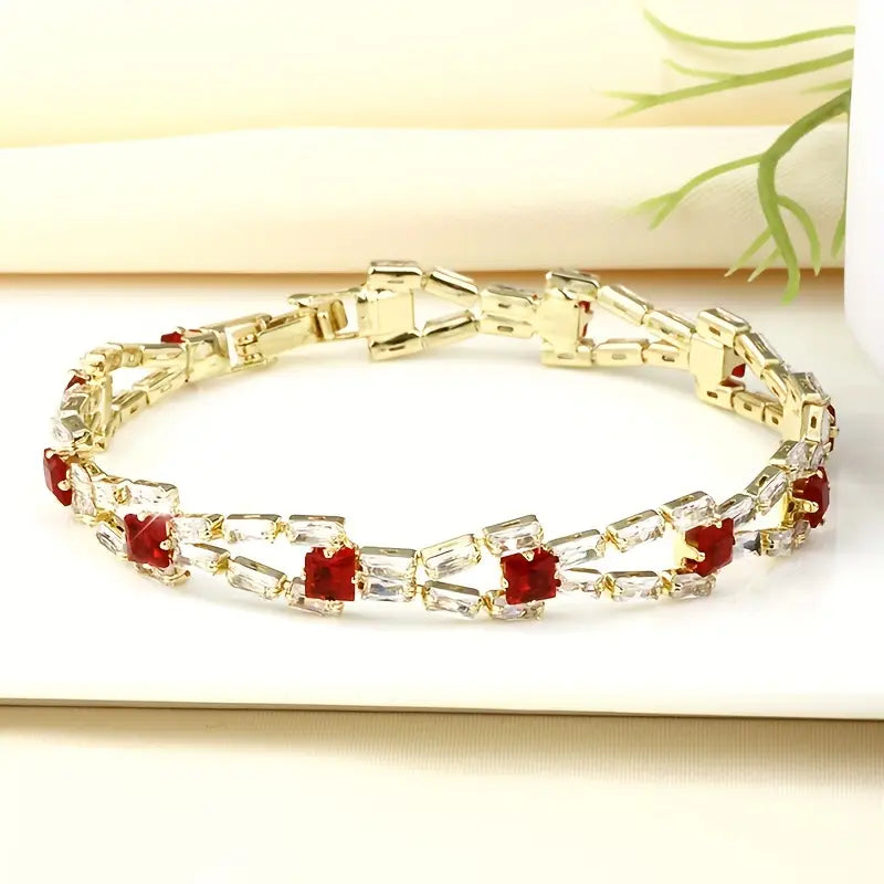 RAYNE™ DOUBLE-ROW TENNIS BRACELET