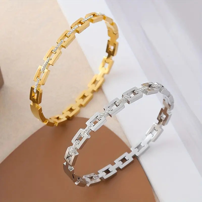 TALIA™ INFINITY BANGLE BRACELET