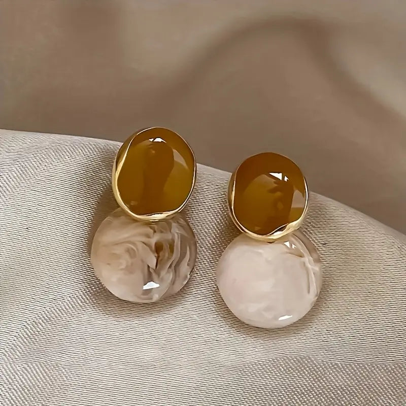 NOELLE™ BROWN DROP EARRINGS