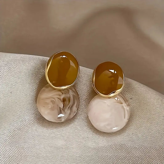 NOELLE™ BROWN DROP EARRINGS