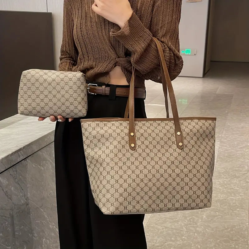 OLIVIA™ LARGE CAPACITY VINTAGE PATTERN TOTE BAG