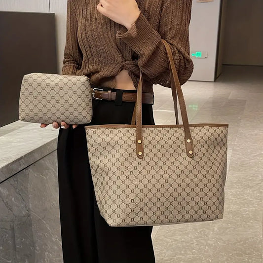 OLIVIA™ LARGE CAPACITY VINTAGE PATTERN TOTE BAG