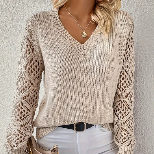 Mirabelle - Casual Knitted Chic Sweater