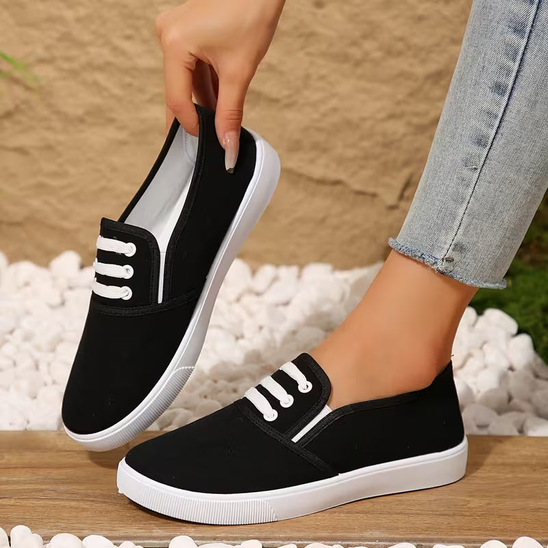 RYDE | CANVAS SKATE-STREET SLIP-ON LOAFERS