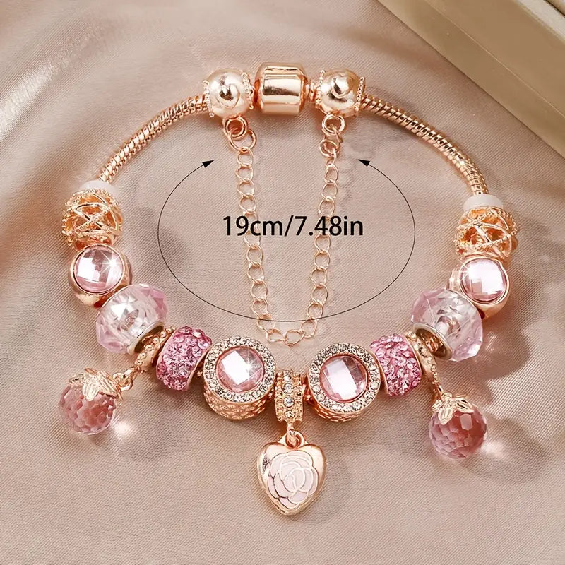 VERINA™ ROSE CHARM BRACELET
