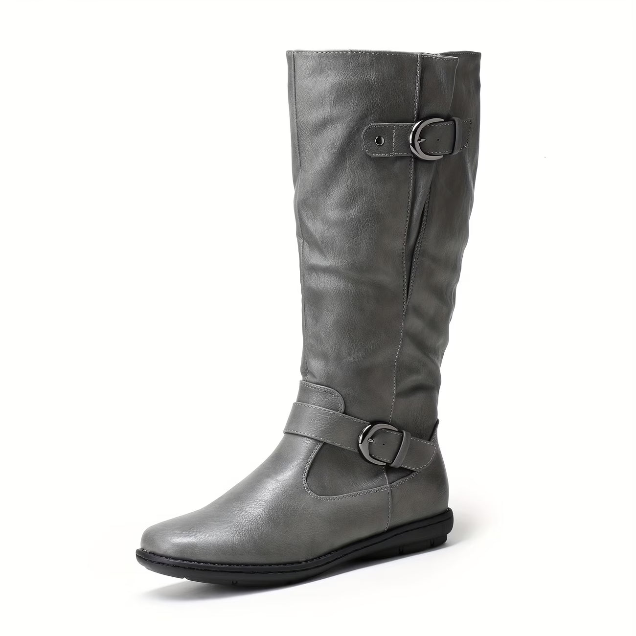 EMILY™ WIDE CALF FAUX FUR KNEE-HIGH BOOTS