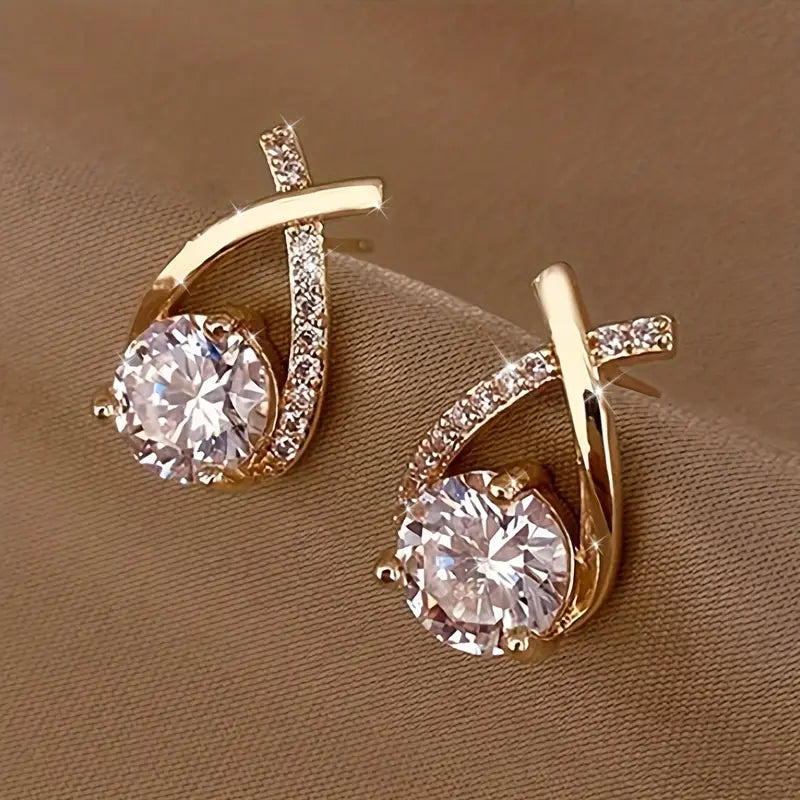 DAHLIA™ TWISTED TEARDROP EARRINGS