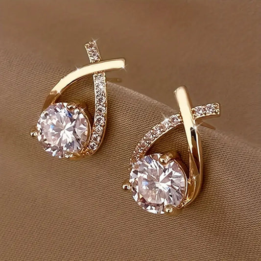 DAHLIA™ TWISTED TEARDROP EARRINGS