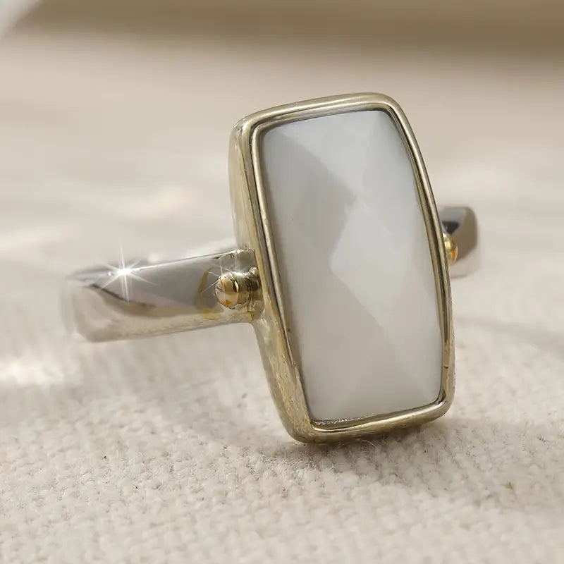 HALISE™ MARBLE BEZEL RING