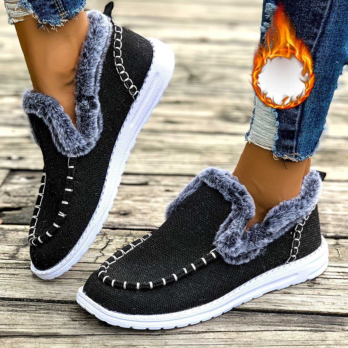 Harper™ CozyCloud Slip-On Sneakers