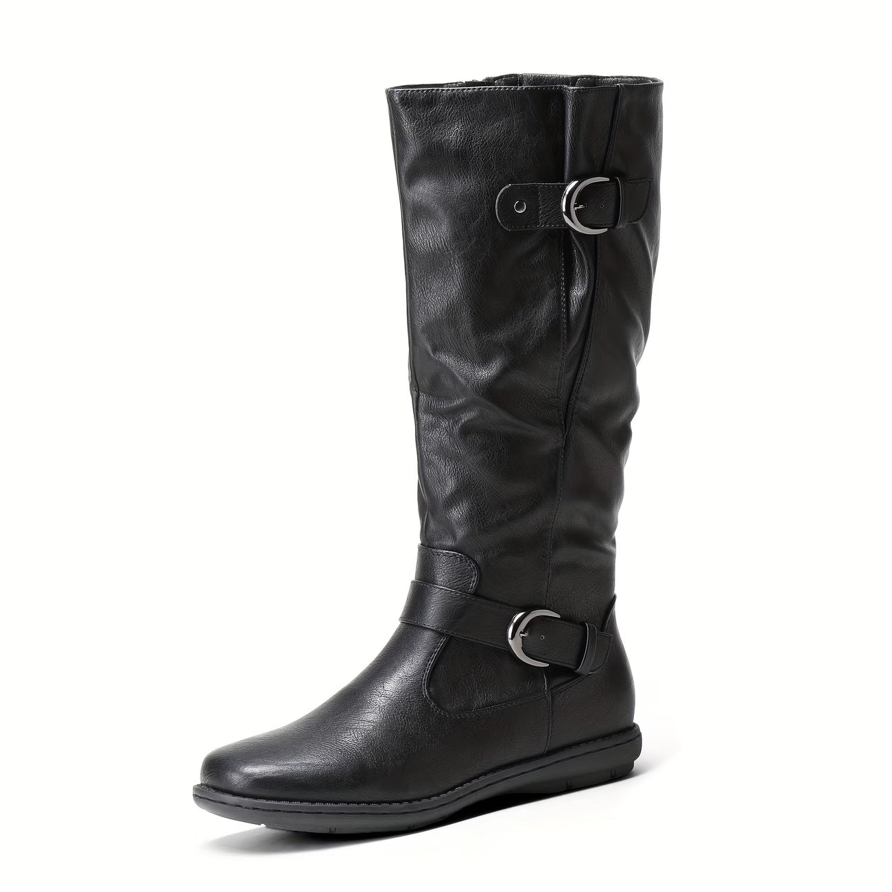EMILY™ WIDE CALF FAUX FUR KNEE-HIGH BOOTS