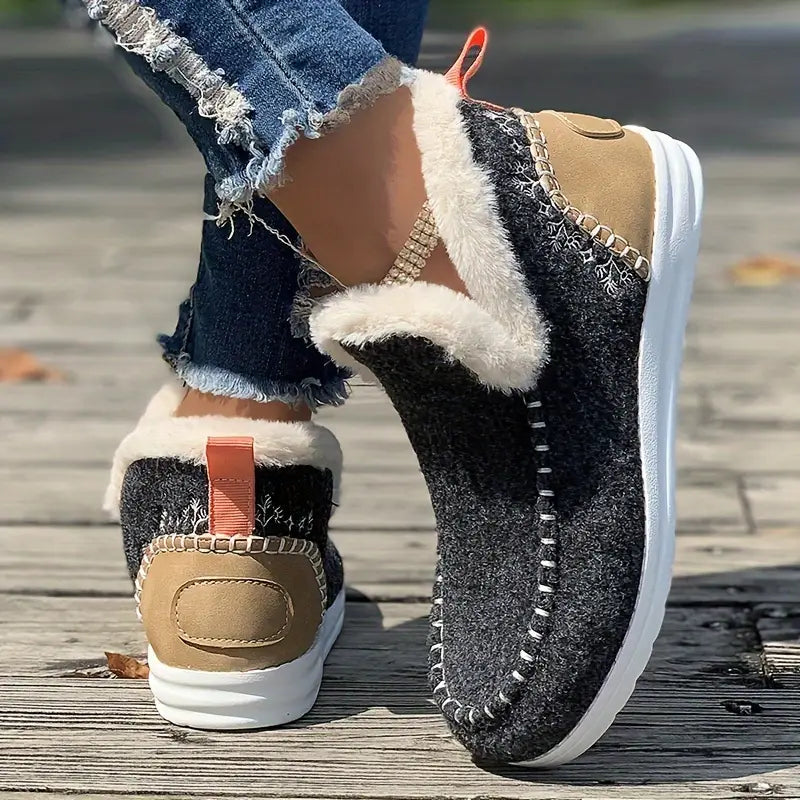 WINTARRA™ WOMEN'S PLUSH-LINED ORTHOPEDIC LOAFERS