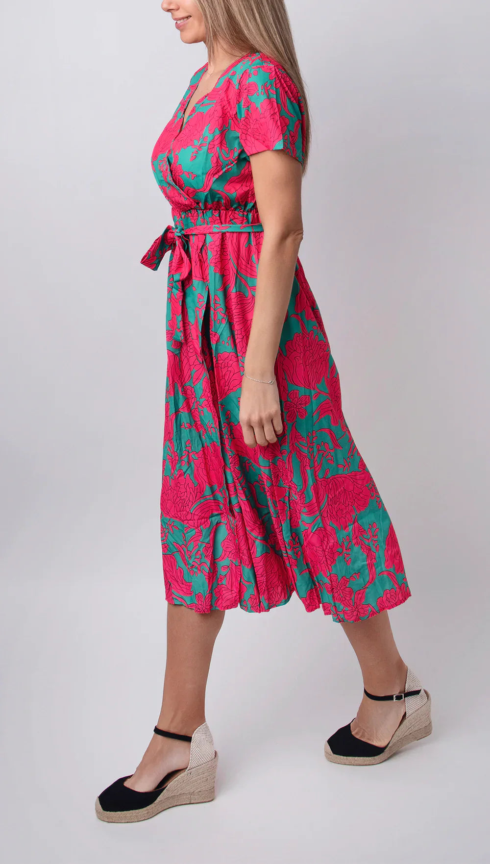 FLORAVIVE™ – SPRING/SUMMER FLORAL PRINT DRESS