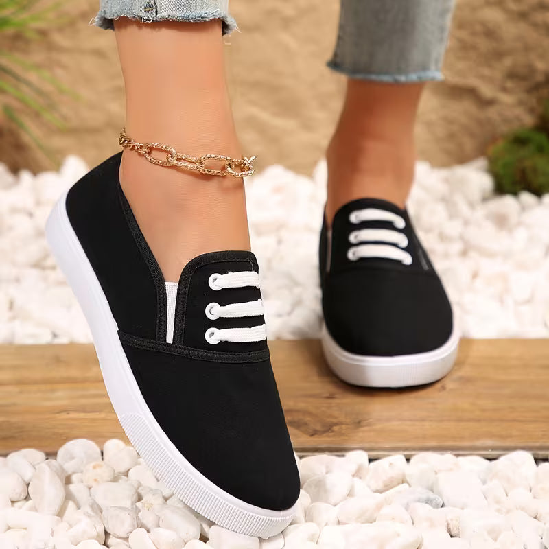 RYDE | CANVAS SKATE-STREET SLIP-ON LOAFERS