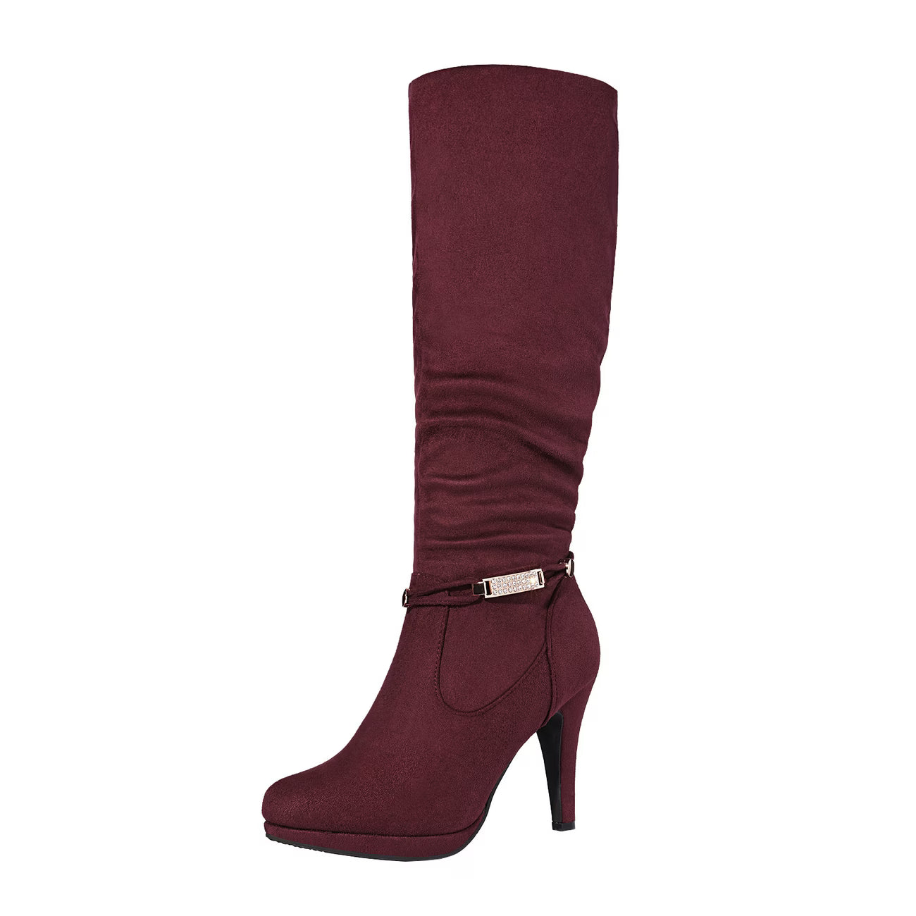 ISABELLA™ KNEE-HIGH PLATFORM HEEL BOOTS