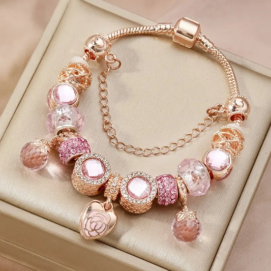 VERINA™ ROSE CHARM BRACELET