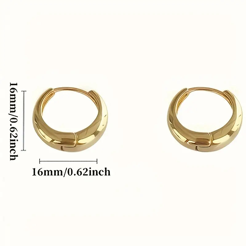 JULIET™ FRENCH-STYLE HOOP EARRINGS