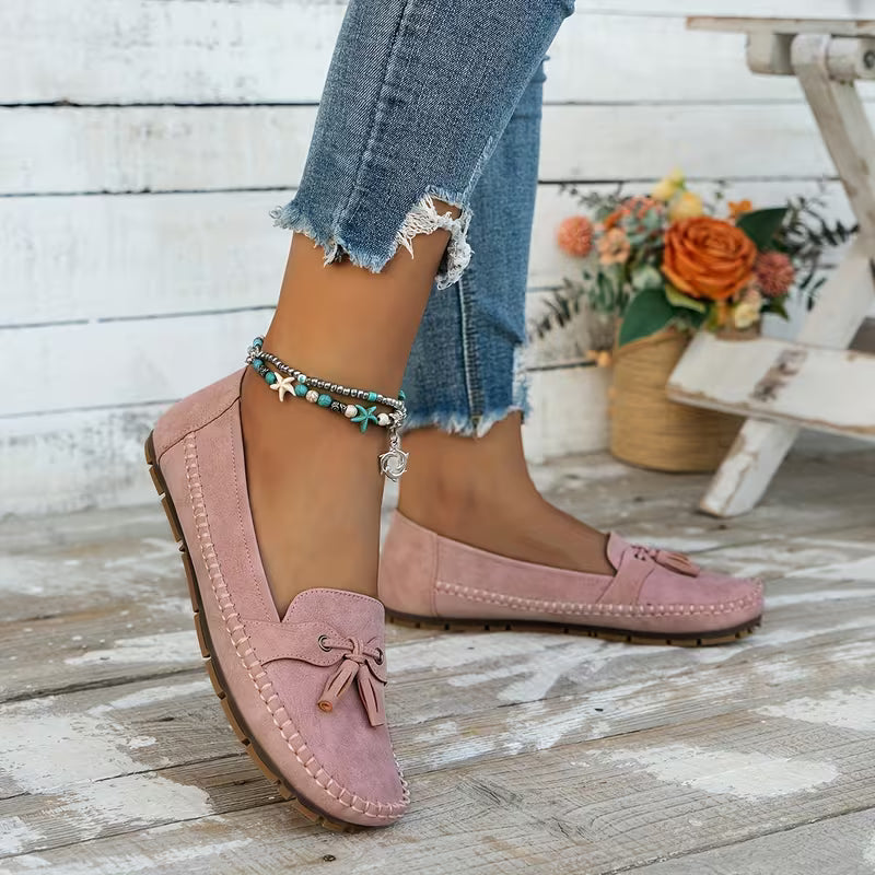 CERES | WHEAT-EMBELLISHED COMFORT-FIT LOAFERS