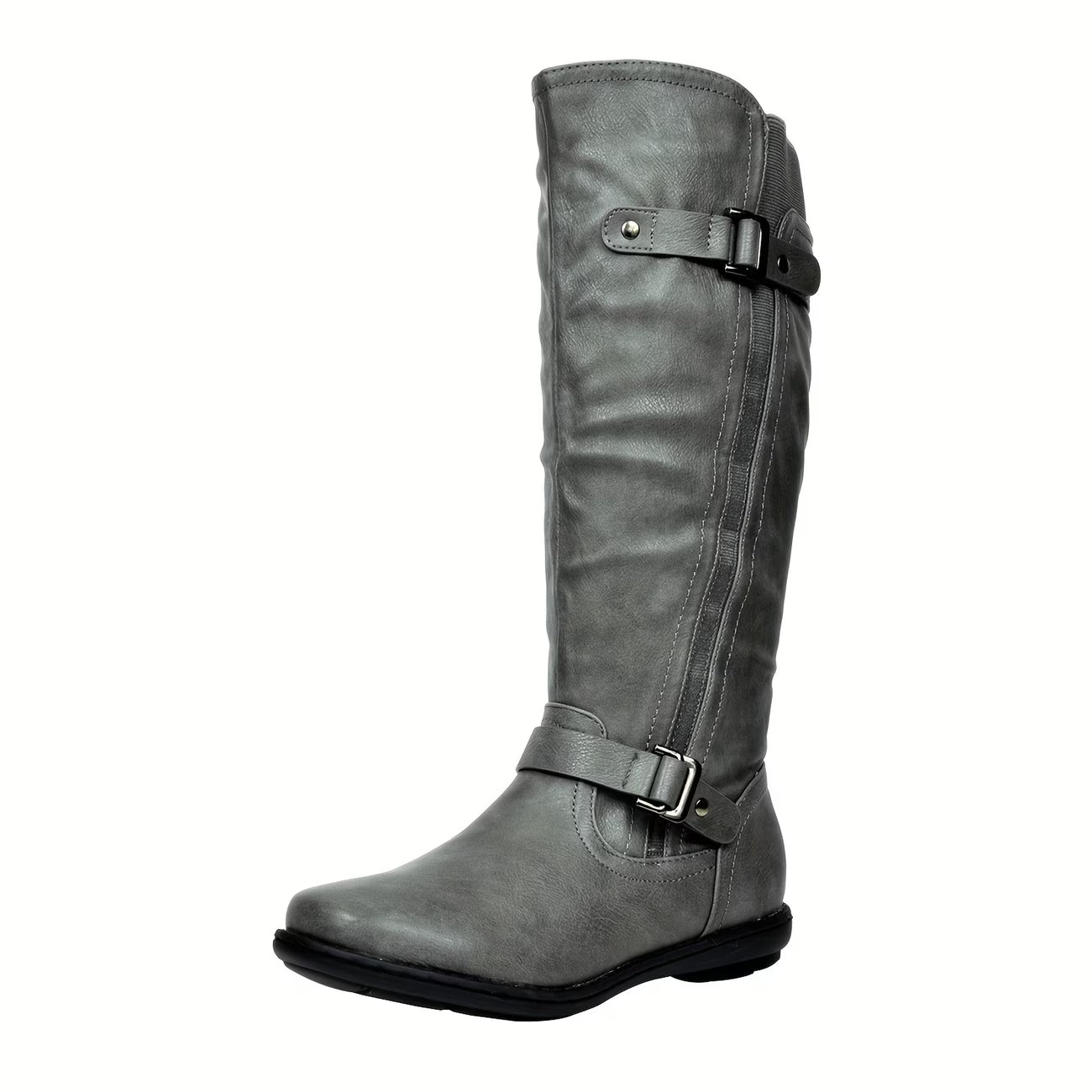 OLIVIA™ FAUX FUR-LINED KNEE-HIGH AUTUMN BOOTS