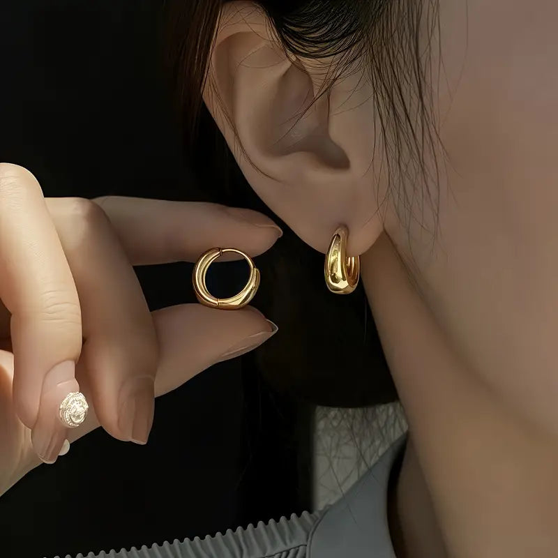 JULIET™ FRENCH-STYLE HOOP EARRINGS