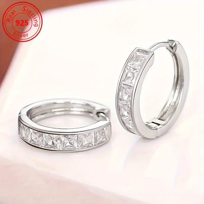 LAYLA™ PURE SILVER ZIRCONIA EARRINGS