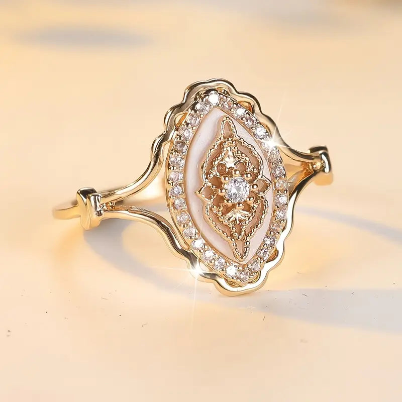 FAYLENE™ BOHO ZIRCONIA RING