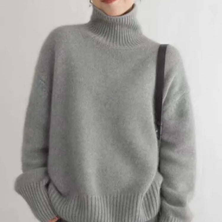 Lilian - Wool Turtleneck Sweater