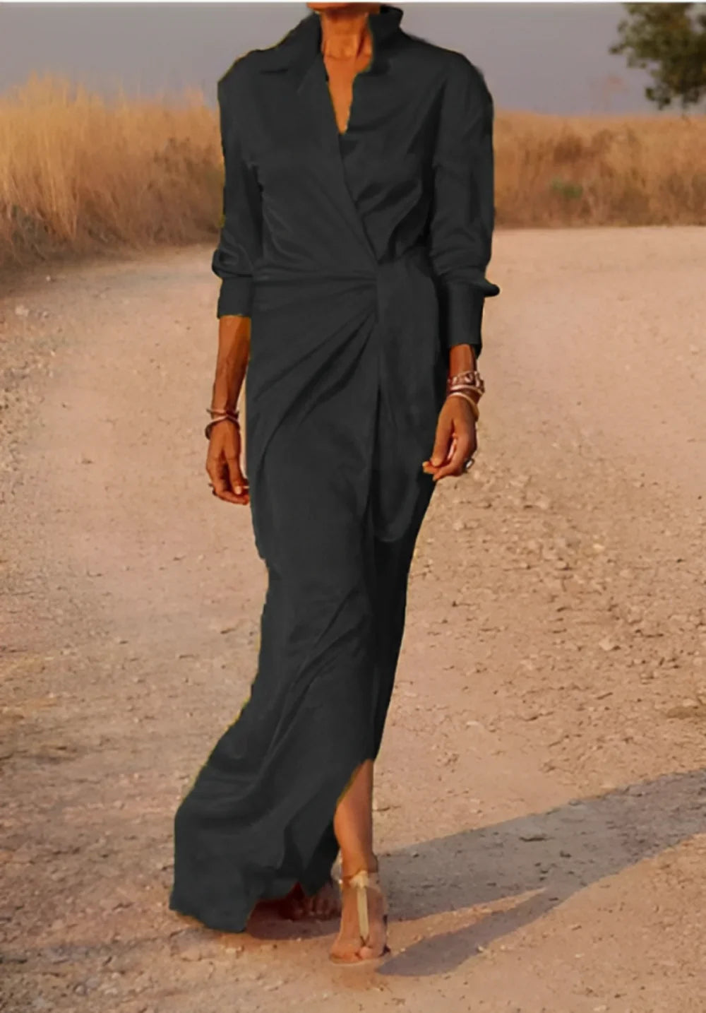 XÉLANI™ – WOMEN’S PARTY DRESS WITH BOW DETAIL