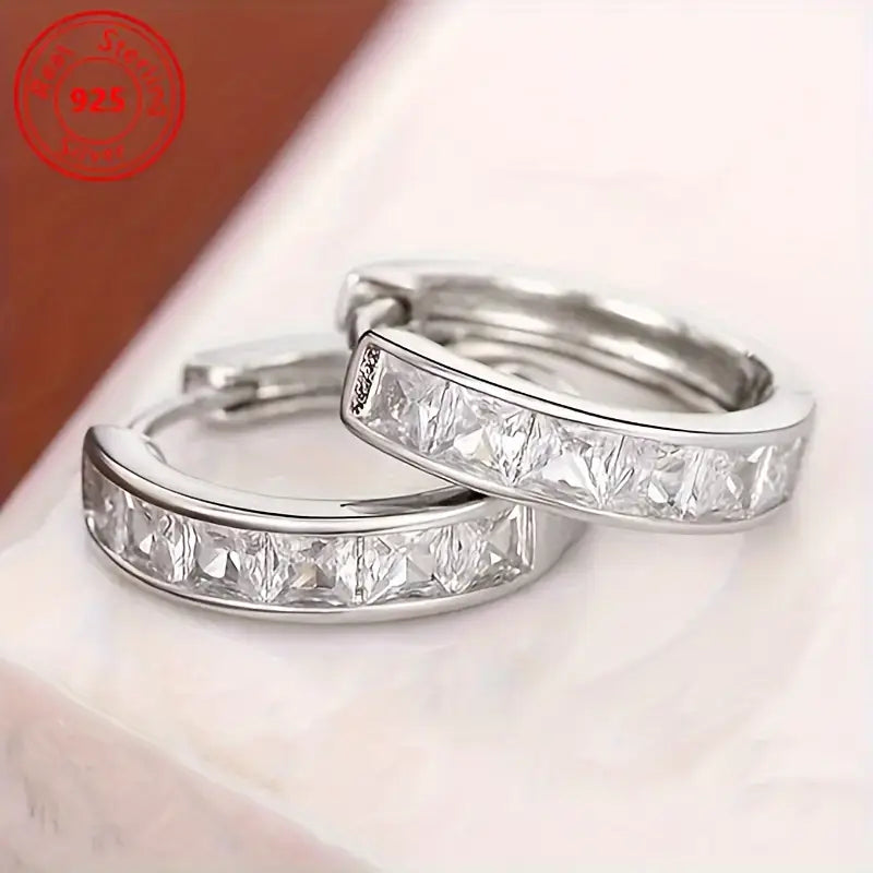 LAYLA™ PURE SILVER ZIRCONIA EARRINGS