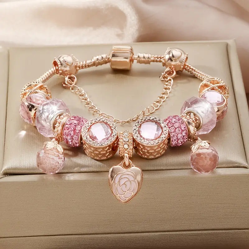 VERINA™ ROSE CHARM BRACELET