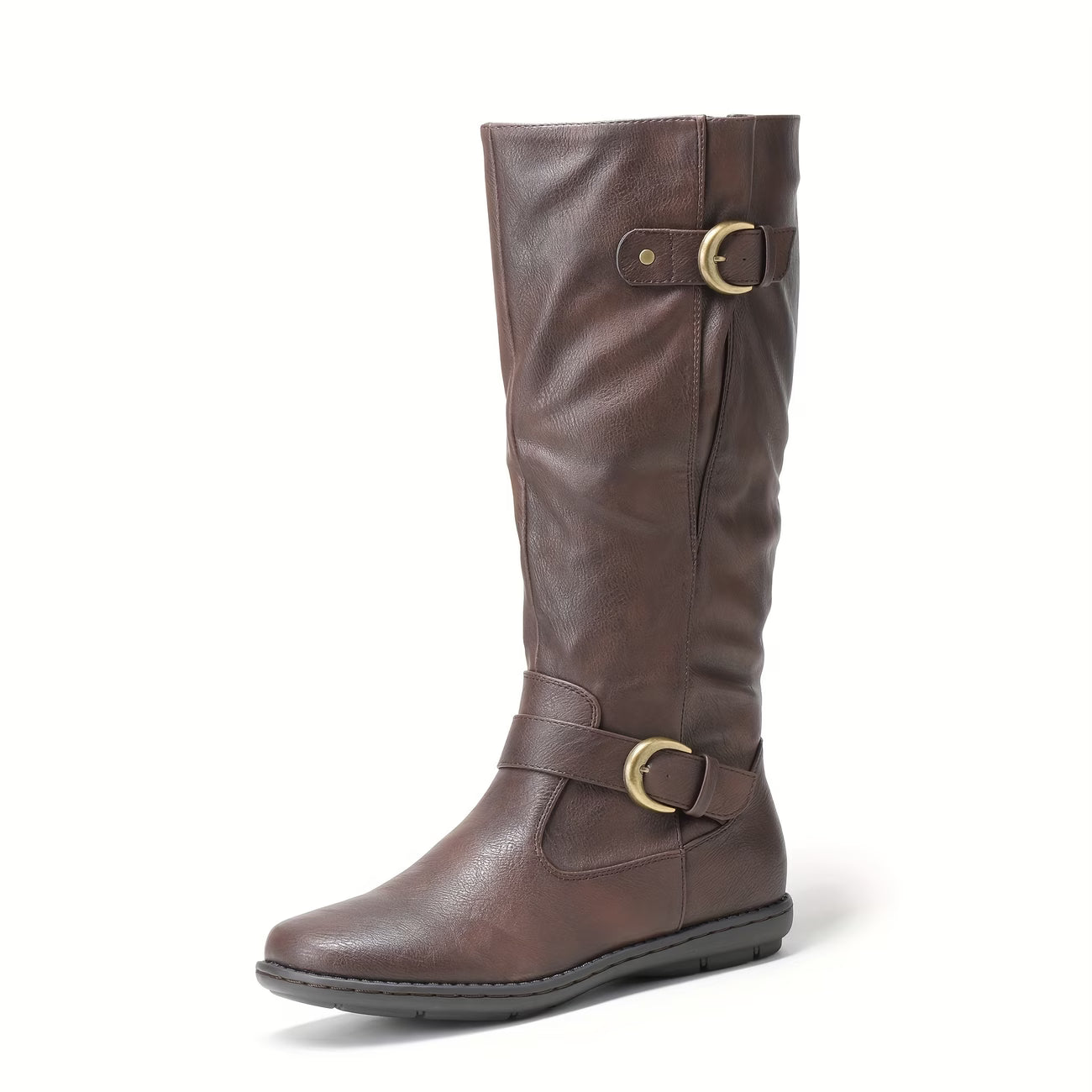 EMILY™ WIDE CALF FAUX FUR KNEE-HIGH BOOTS