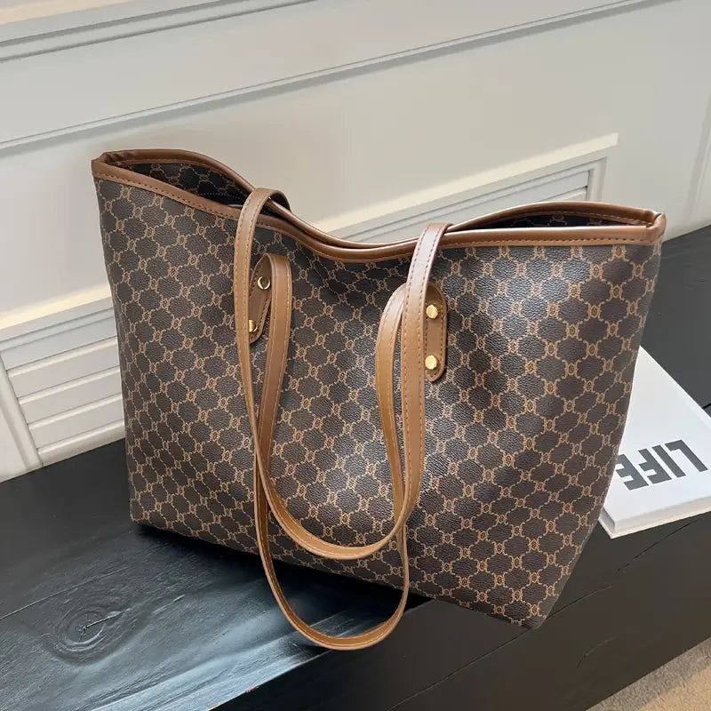 OLIVIA™ LARGE CAPACITY VINTAGE PATTERN TOTE BAG