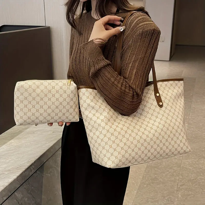 OLIVIA™ LARGE CAPACITY VINTAGE PATTERN TOTE BAG