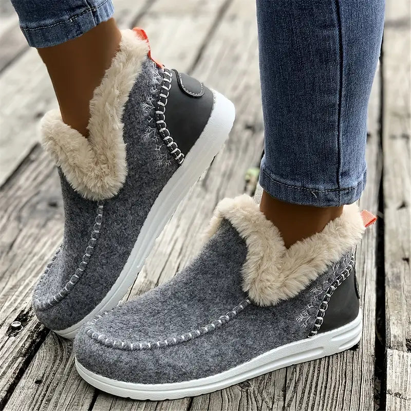 WINTARRA™ WOMEN'S PLUSH-LINED ORTHOPEDIC LOAFERS